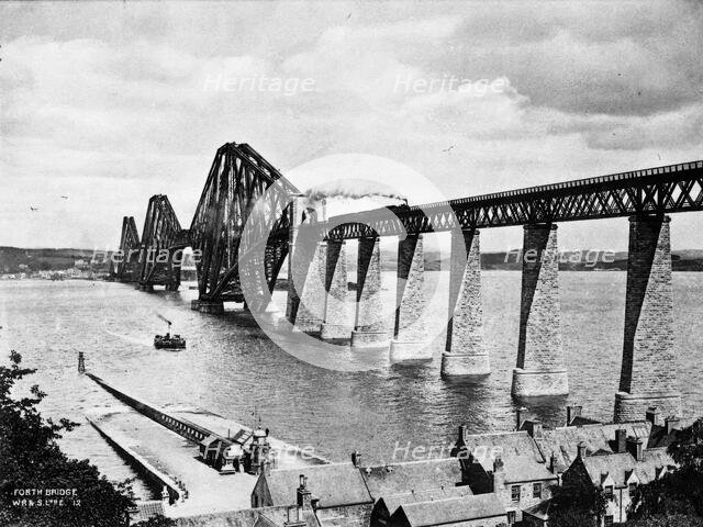 Forth Bridge, Edinburgh, Scotland, 1900. Creator: Unknown.