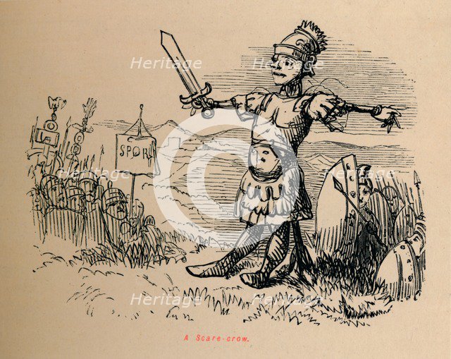 'A Scare-crow', 1852. Artist: John Leech.