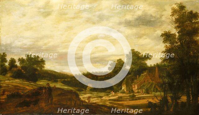 Hilly landscape, 1635. Creator: Pieter Stalpaert.