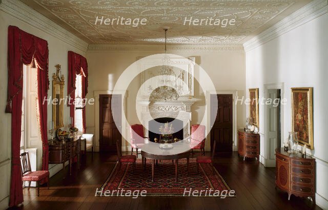 A22: Virginia Dining Room, c. 1752, United States, c. 1940. Creator: Narcissa Niblack Thorne.