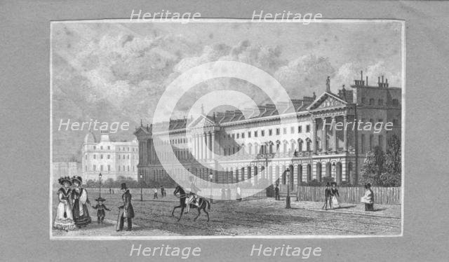 Neoclassical building, 19th century. Creator: Unknown.