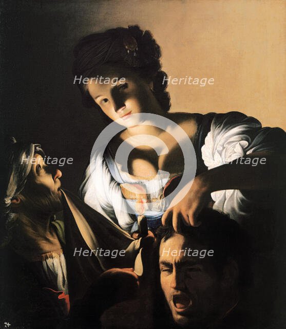 Judith with the Head of Holofernes, ca 1610-1615. Creator: Saraceni, Carlo (1579-1620).