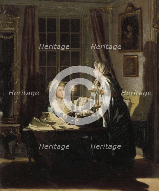 The Milliner, late 18th-early 19th century. Creator: Per Hillestrom.