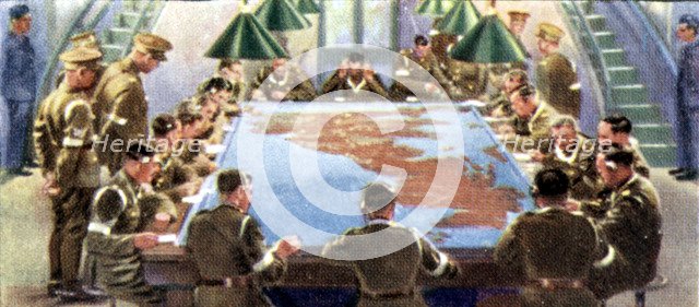 Air Raid Precautions, cigarette card, British, 1938. Artist: Unknown