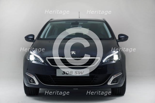 2015 Peugeot 308 Feline estate. Creator: Unknown.