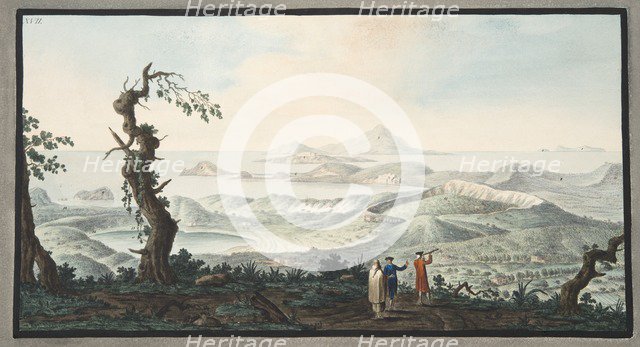 A Bird's eye view from the Convent of the Camalpoli, 1776.