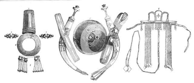 Abyssinian arms and ornaments, 1868. Creator: Unknown.