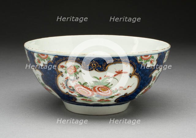 Slop Bowl, Worcester, c. 1770. Creator: Royal Worcester.