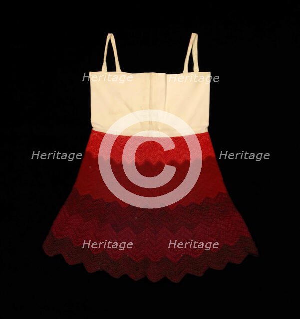 Petticoat, American, 1865-70. Creator: Unknown.