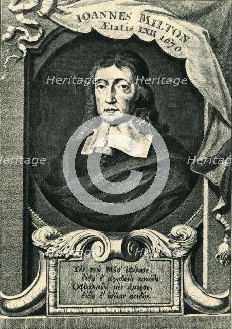 John Milton, (1943).  Creator: George Vertue.