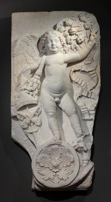 Putto with Papal Insignia, 1475/1500. Creator: Unknown.