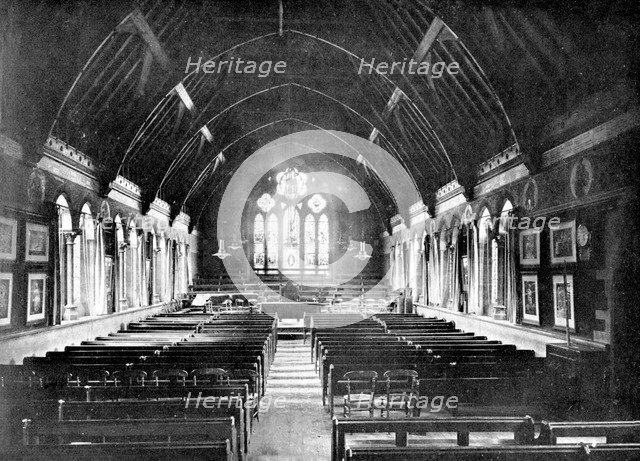 Schoolroom, Uppingham, Rutland, 1924-1926.Artist: Valentine & Sons Ltd