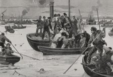 Sinking of SS Princess Alice (3 September 1878), London, 1878.  Creator: Bernardo Rico.