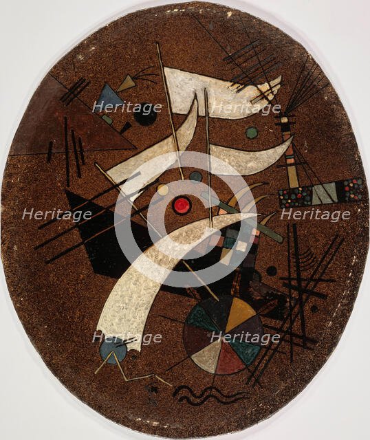 Easter Egg, 1926. Creator: Kandinsky, Wassily Vasilyevich (1866-1944).