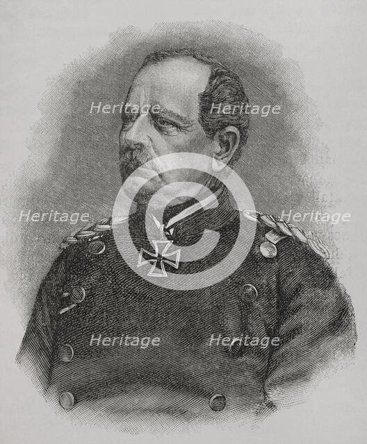 August von Werder, (1808-1888), Prussian general, 1891.  Creator: Unknown.
