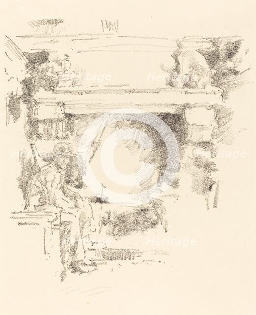 The Fireplace, 1893. Creator: James Abbott McNeill Whistler.