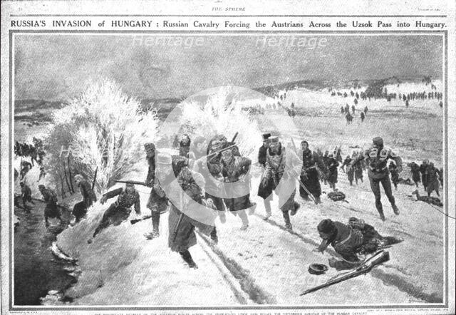 'Quelques Falsifications; Double page publiee par "The Sphere", le 16 janvier 1915, avec..., 1915. Creator: Georges Bertin Scott.