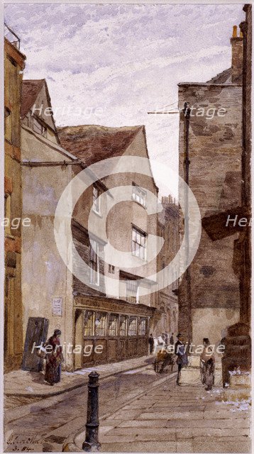 St James's Place, Aldgate, London, 1884. Artist: John Crowther