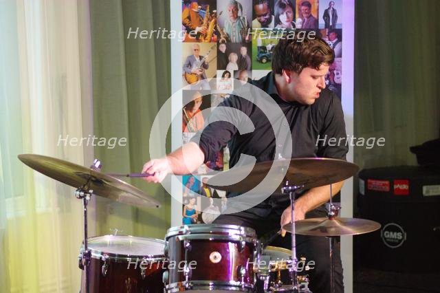 Lars Berntsen, Watermill Jazz Club, Dorking, Surrey, 3 Sept 2019. Creator: Brian O'Connor.