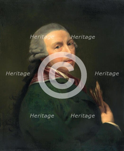 Self-Portrait, ca 1794. Creator: Maron, Anton von (1733-1808).