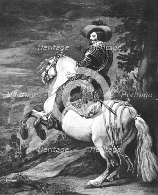 ''Don Gaspar De Guzman, Conde Duque D'Olivarez, after Diego Velazquez', 1636 ( 1891). Creator: Unknown.
