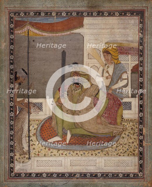 Maharaja Sher Singh (Reigned 1841-1843), between c1840 and c1845. Creator: Unknown.