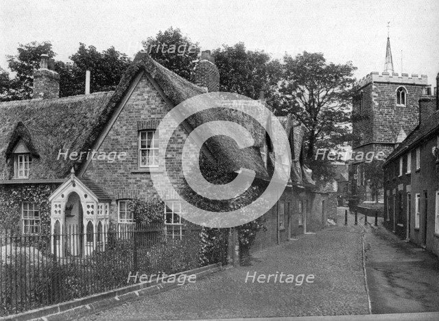 St Mary's Square, Horncastle, Lincolnshire, 1924-1926.Artist: Valentine & Sons