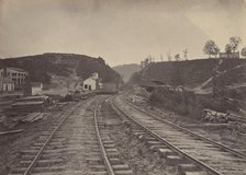 The Allatoona Pass Looking North, Georgia, 1860s. Creator: George N. Barnard.