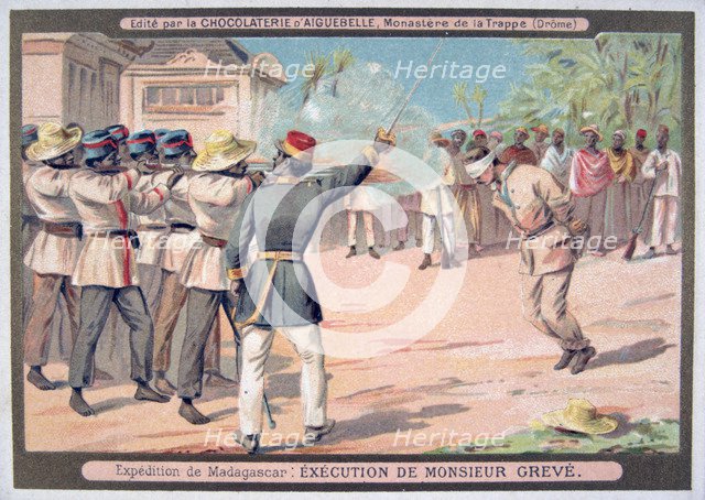 'Execution of Monsieur Greve', Madagascar, 1883-1896 Artist: Unknown