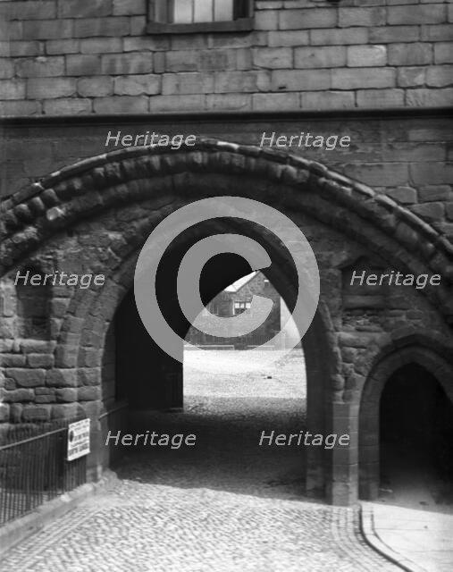The Abbey Gateway, Chester, England, c1902. Creator: Robert Augustus Henry L'Estrange.