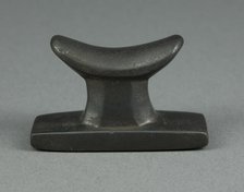 Amulet of a Headrest, Egypt, Late Period-Ptolemaic Period (7th -1st century BCE). Creator: Unknown.
