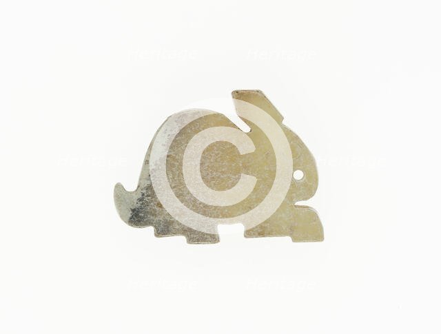 Hare Pendant, Shang to early Western Zhou period, 13th/10th century B.C. Creator: Unknown.