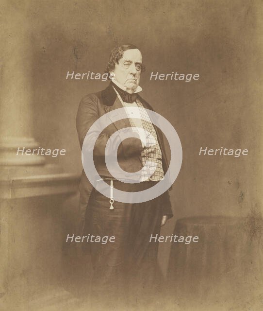 Lewis Cass, c1857. Creator: Mathew Brady.