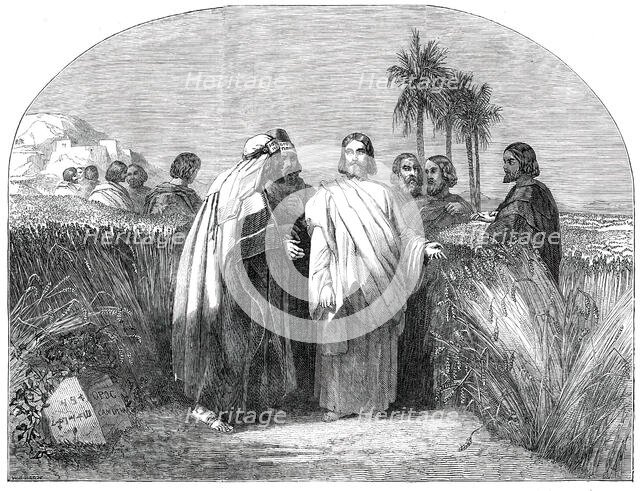 Christ with the Disciples in the Corn-Field..., 1850. Creator: Unknown.