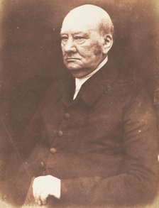 Dr. Jabez Bunting, 1843-47. Creators: David Octavius Hill, Robert Adamson, Hill & Adamson.