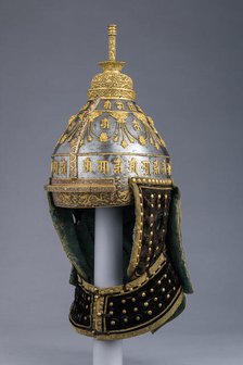 Ceremonial Helmet, Chinese, mid-18th century. Creator: Unknown.