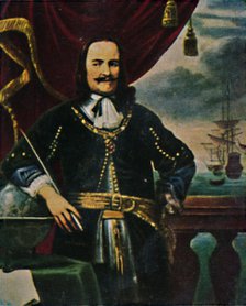 'Admiral de Ruyter 1607-1676. - Gemälde von F. Bol', 1934. Creator: Unknown.