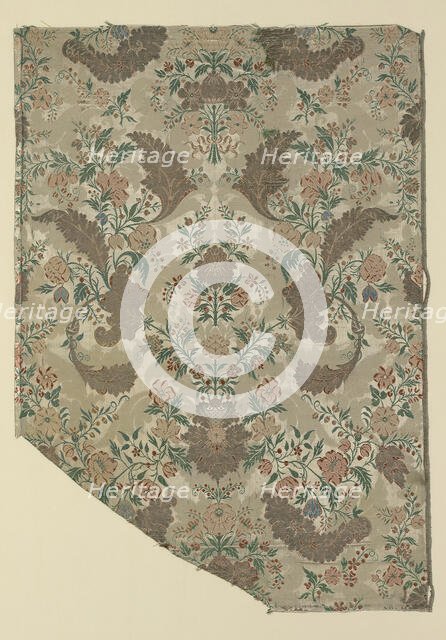 Fragment, France, c. 1715/19. Creator: Unknown.