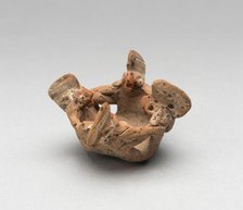 Miniature Group of Four Figures in a Circle with Linked Arms, 500 B.C./300 B.C. Creator: Unknown.