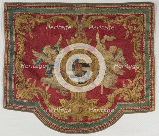 Heraldic Tapestry, 1700s. Creator: Unknown.