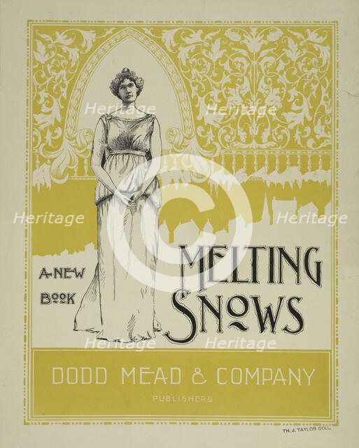 A new book. Melting snows, c1895 - 1911. Creator: Unknown.