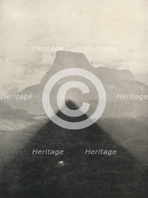 'Schatten des Adamspik bei Sonnenaufgang', 1926. Artist: Unknown.