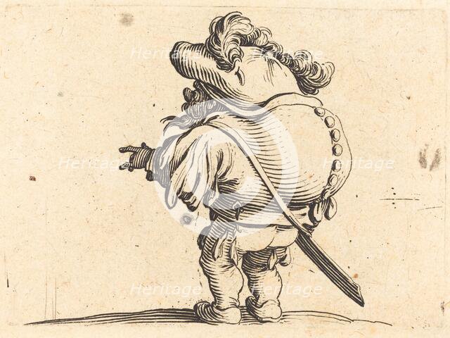 The Hunchback with the Feathered Cap, c. 1622. Creator: Jacques Callot.