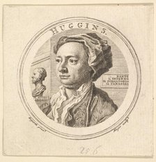 Portrait of William Huggins, translator of Ariosto, 1760. Creator: Thomas Major.