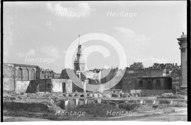 St Mary-le-Bow Church, Cheapside, City and County of the City of London, GLA, 1941 - 1945. Creator: Charles William  Prickett.