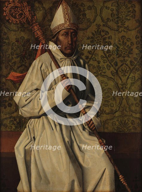 Saint Theotonius, Between 1460 and 1470. Creator: Gonçalves, Nuno (active 1445-1480).