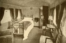 'Bedroom, King's Saloon, London and North Eastern Railway', 1930. Creator: Unknown.