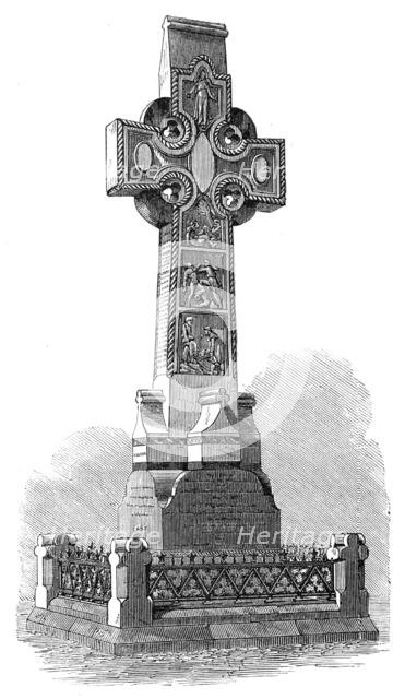 Memorial Cross of the 8th (King’s) Regiment, on the Grand Parade, Portsmouth, 1864. Creator: Unknown.