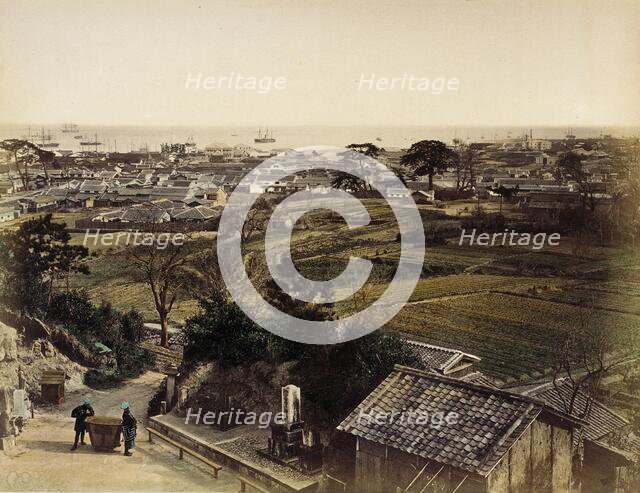 View of Kobe, 1865. Creator: Unknown.