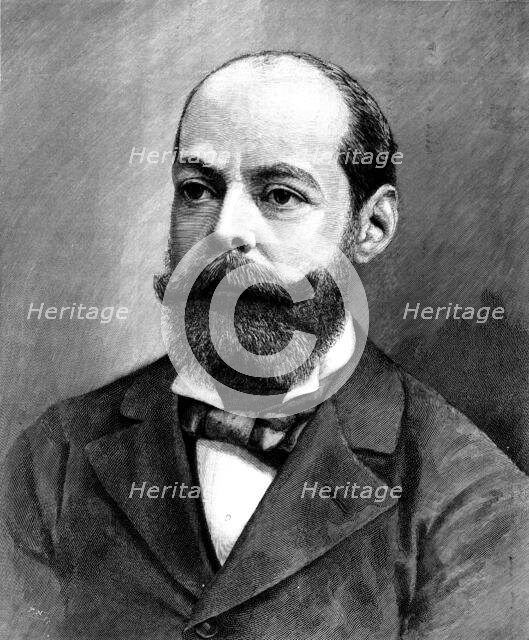 The Right Hon. Lord Randolph Henry Spencer Churchill, P.C., M.P., 1895. Creators: Unknown, P Naumann.